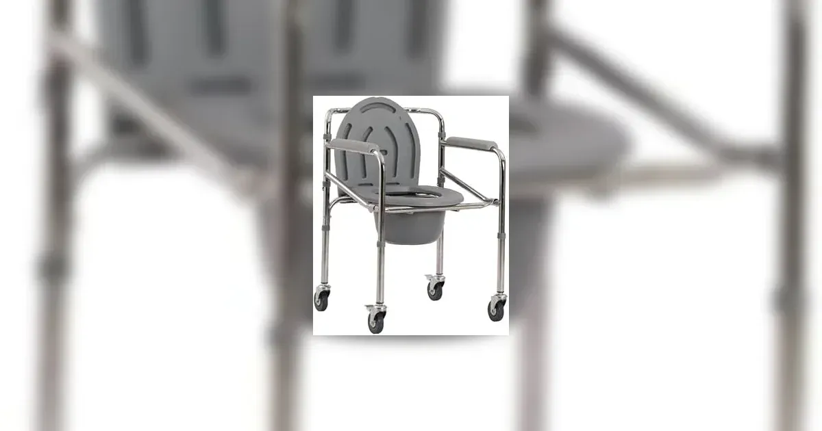 Foldable Stainless Steel Commode Chair with Wheels in Nepal: A Practical Guide for Patients